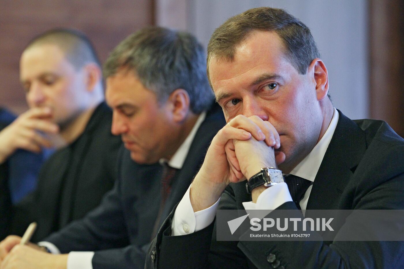 Dmitry Medvedev meets with leaders of non-registered parties