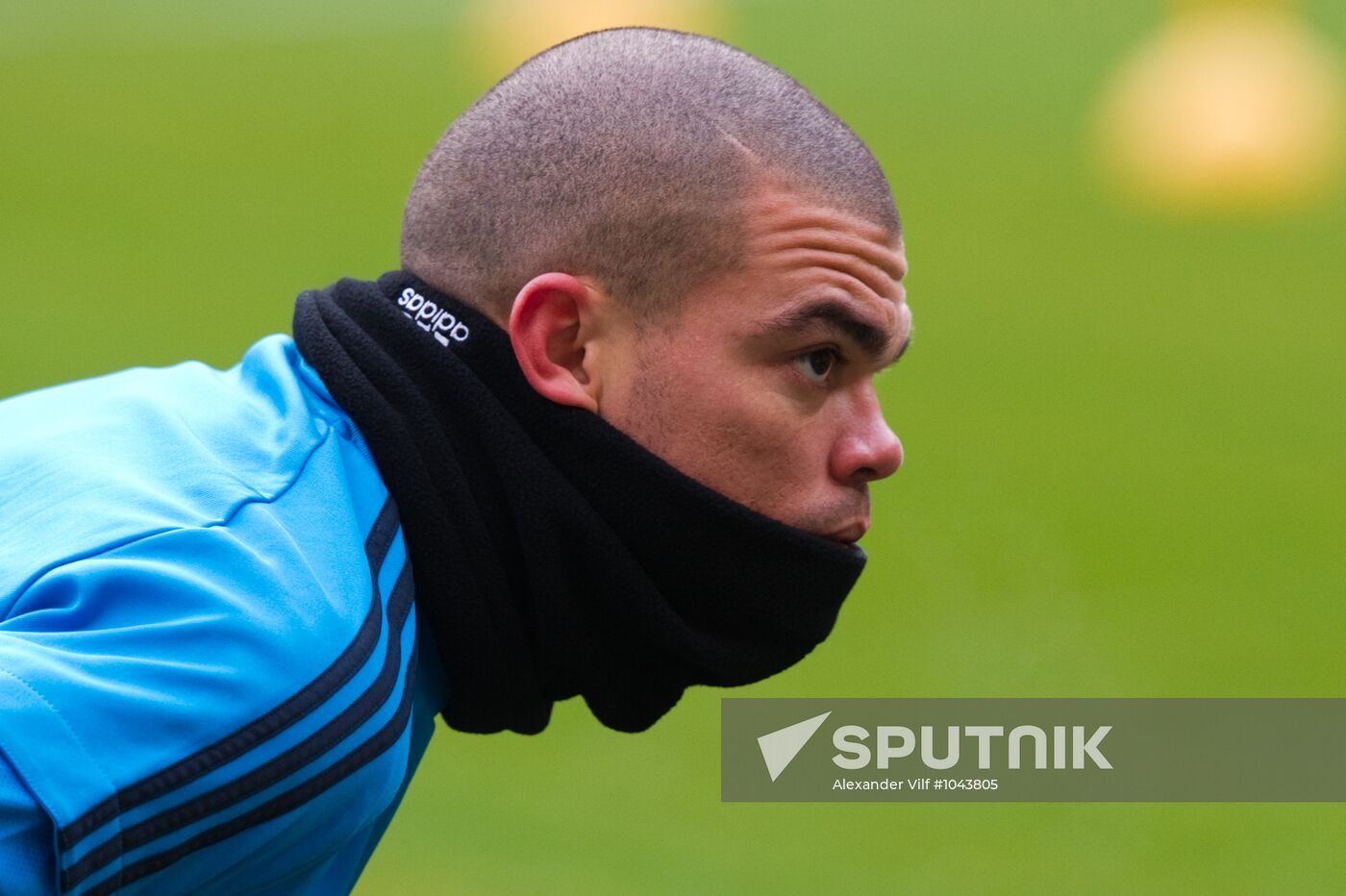 UEFA Champions League. Real Madrid holds training session