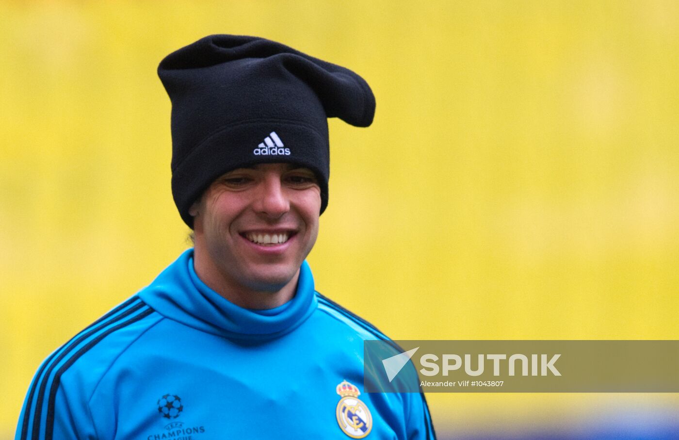 UEFA Champions League. Real Madrid holds training session