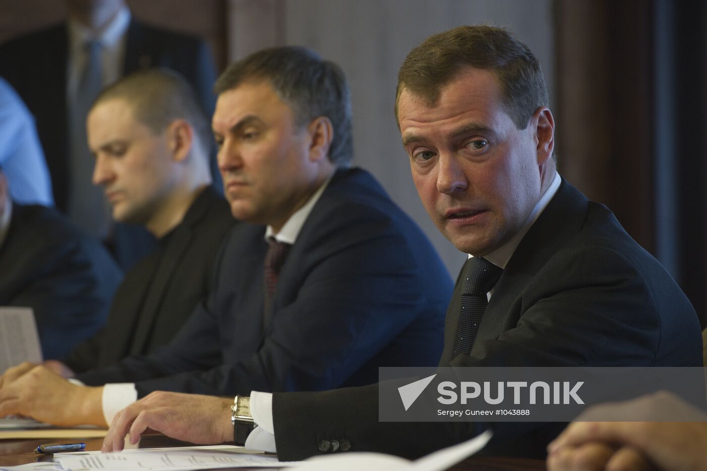 Dmitry Medvedev meets non-registered party leaders