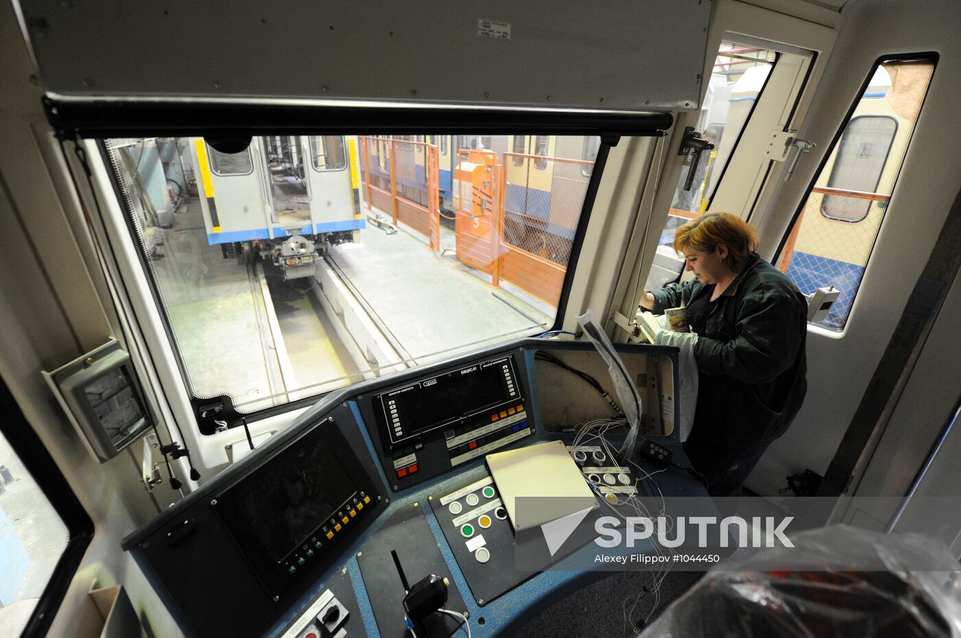 Metrovagonmash engineering works in Mytishchi