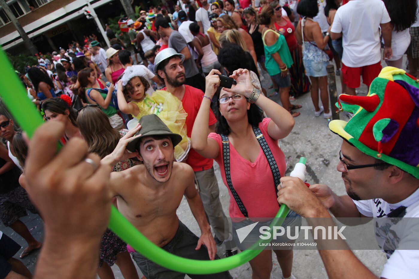 Carnival parade in Rio de Janeiro