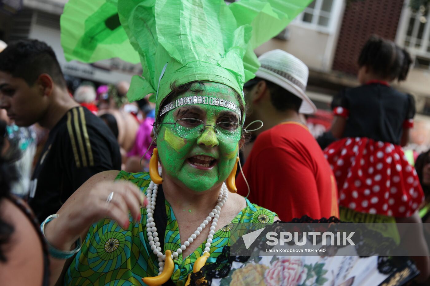 Carnival parade in Rio de Janeiro