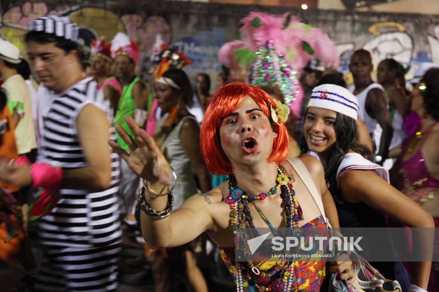 Carnival parade in Rio de Janeiro