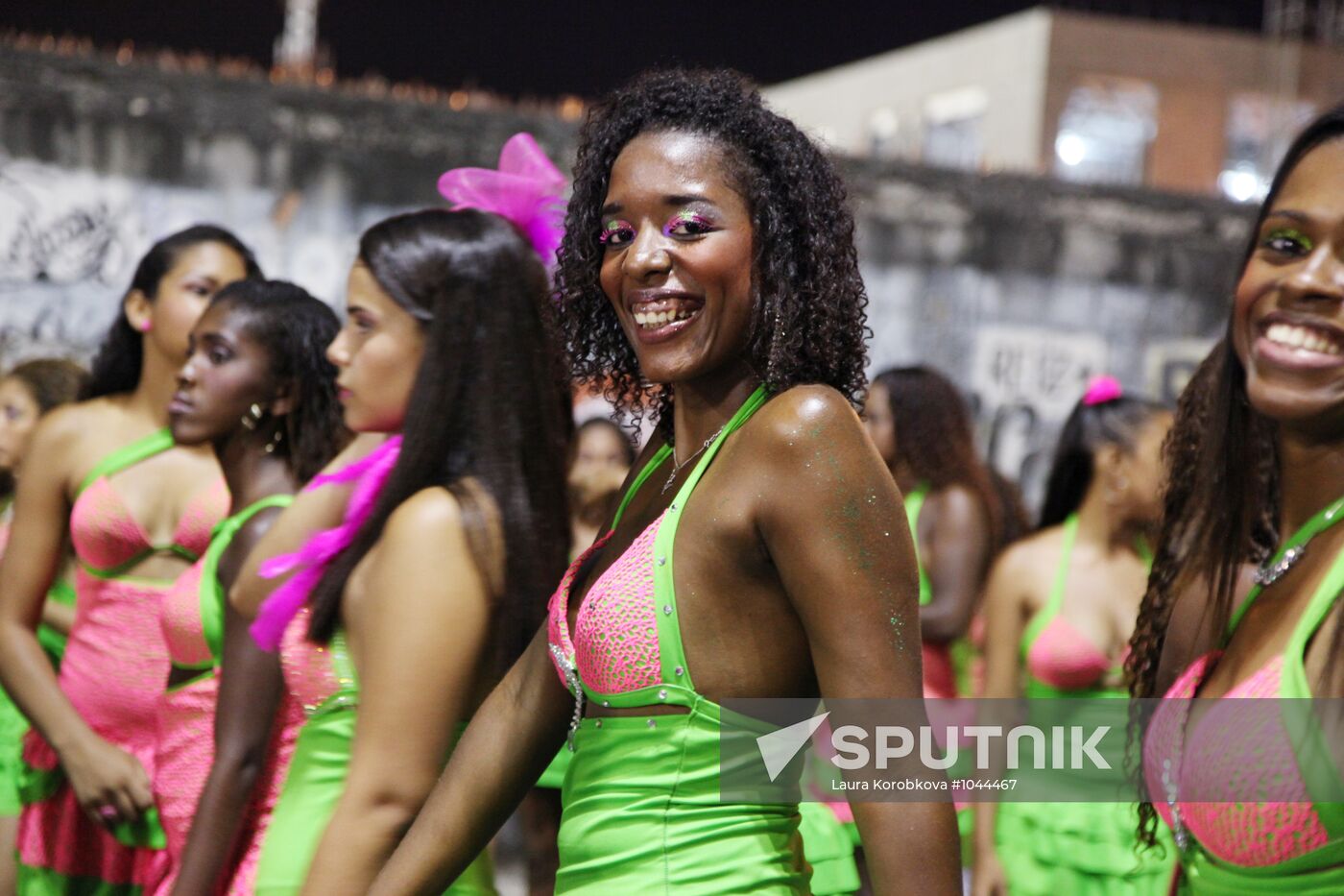 Carnival parade in Rio de Janeiro