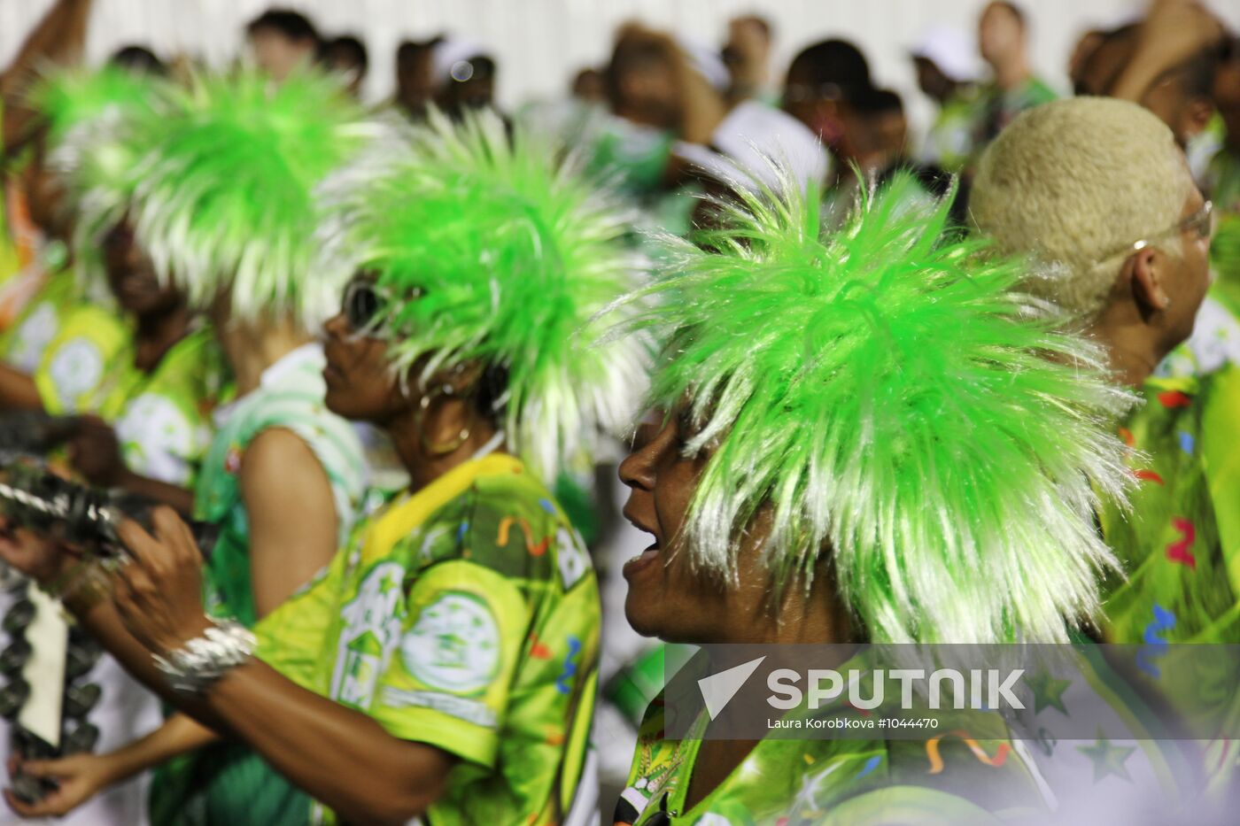 Carnival parade in Rio de Janeiro