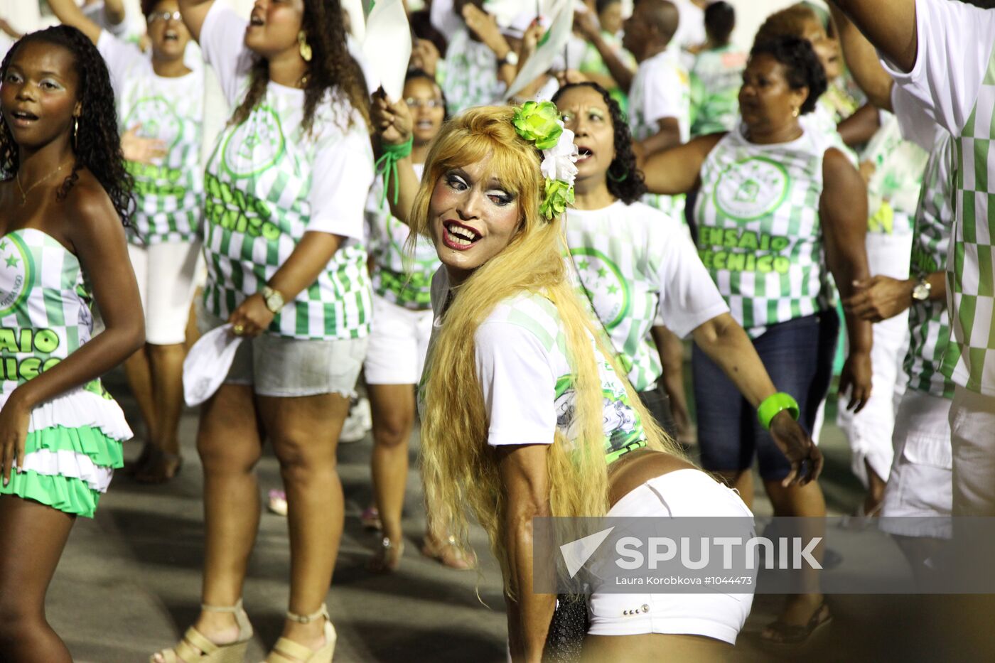 Carnival parade in Rio de Janeiro