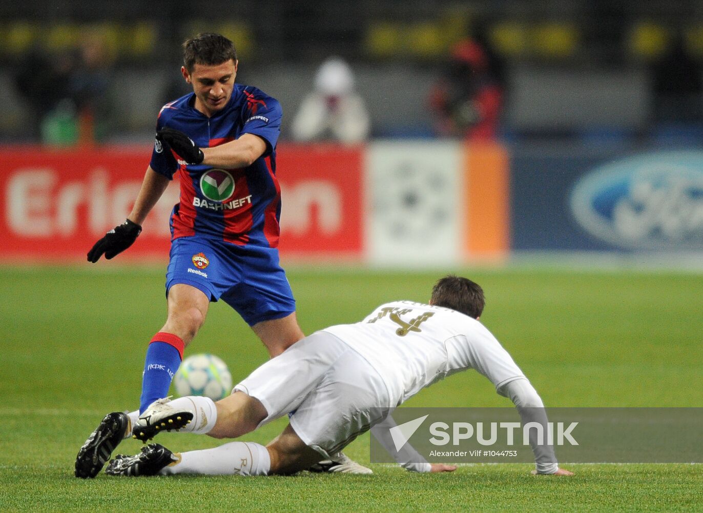 Football. Champions League. CSKA vs. Real