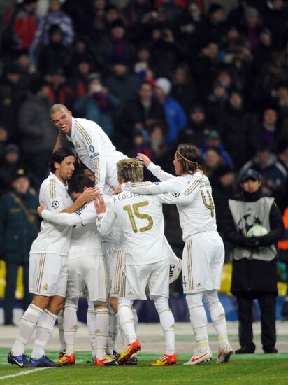 Football. Champions League. CSKA vs. Real