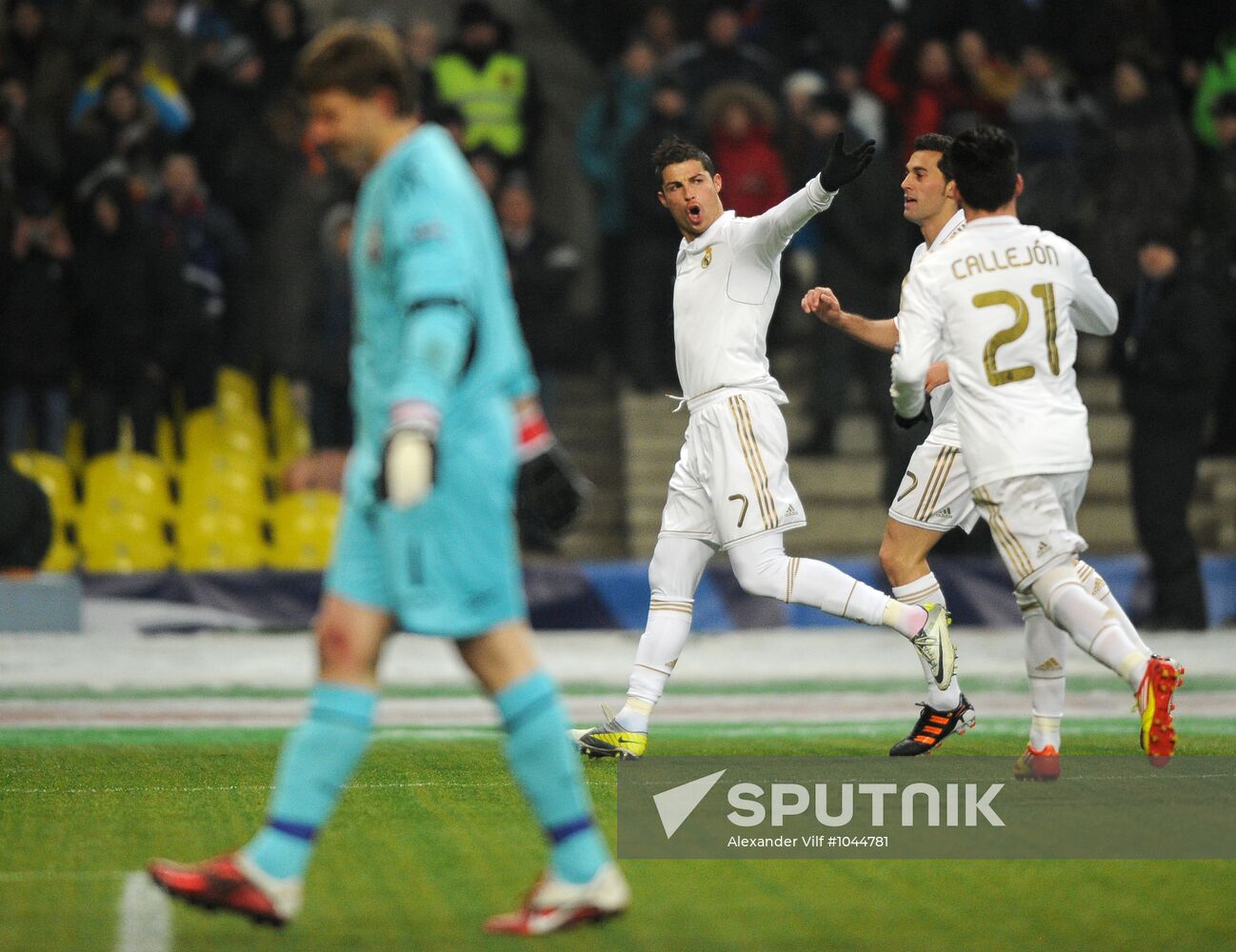 Football. Champions League. CSKA vs. Real