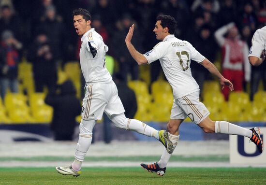 Football. Champions League. CSKA vs. Real