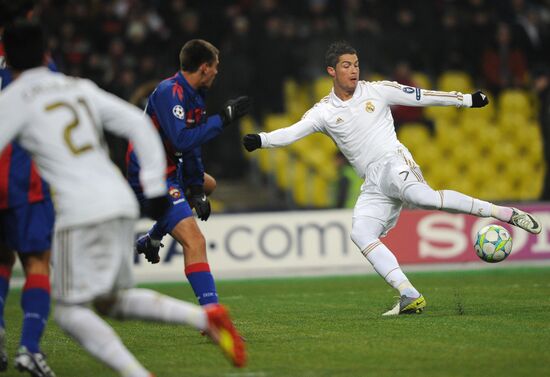 Football. Champions League. CSKA vs. Real