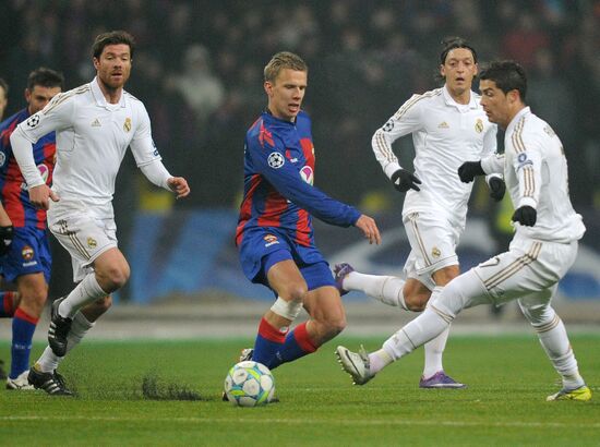 Football. Champions League. CSKA vs. Real