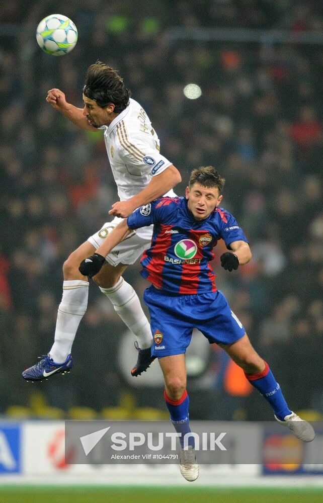 Football. Champions League. CSKA vs. Real