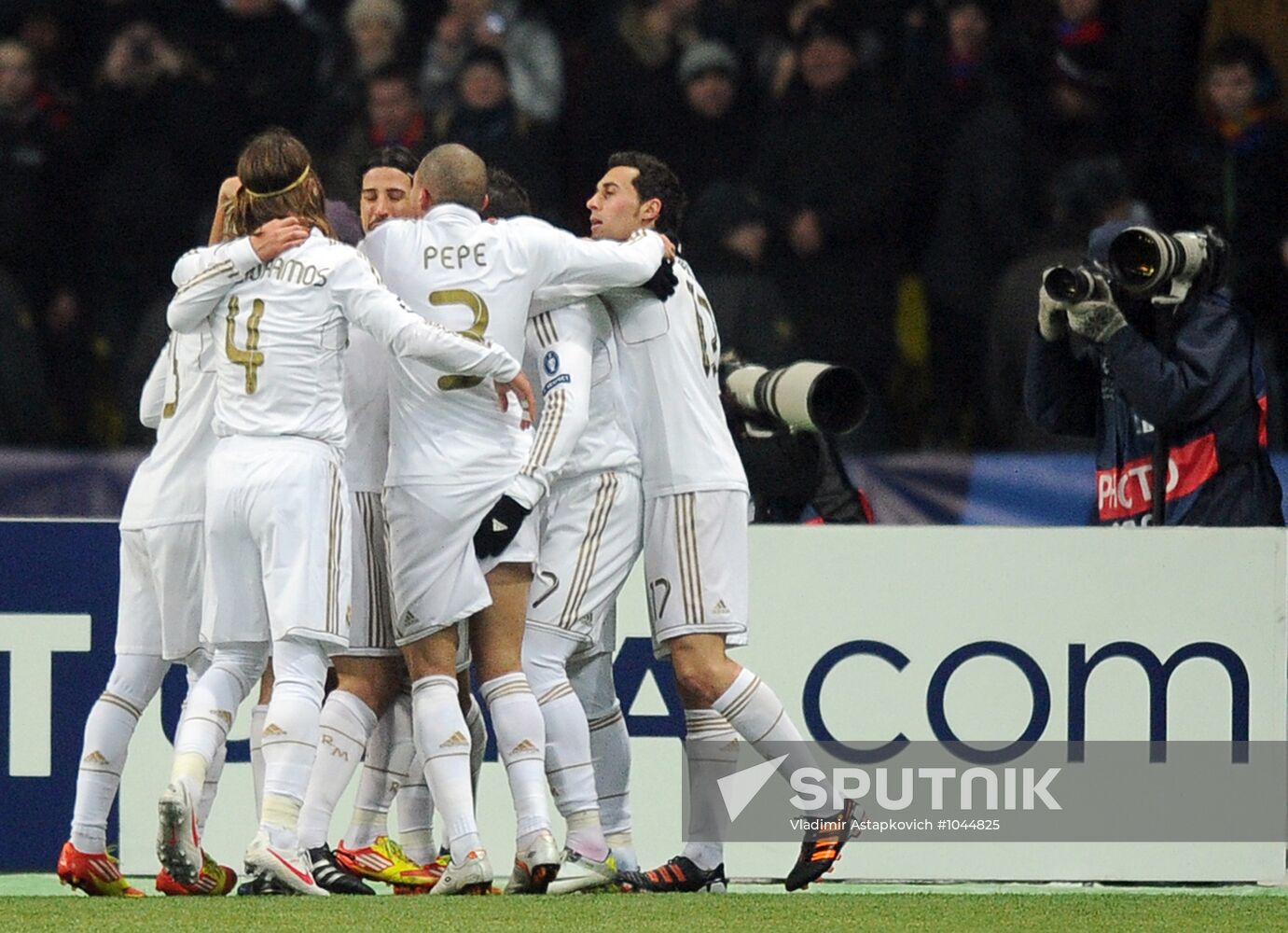Football. Champions League. CSKA vs. Real