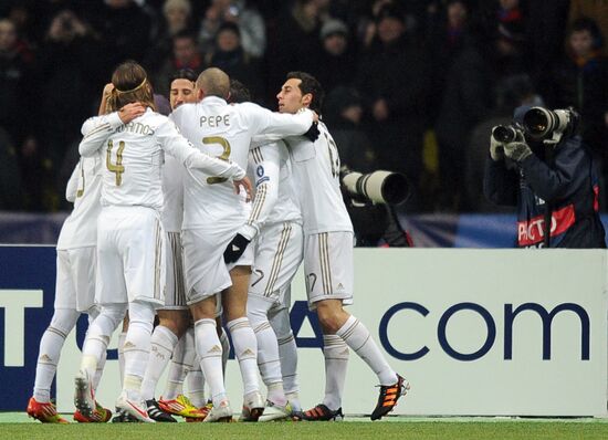 Football. Champions League. CSKA vs. Real