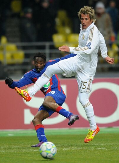Football. Champions League. CSKA vs. Real