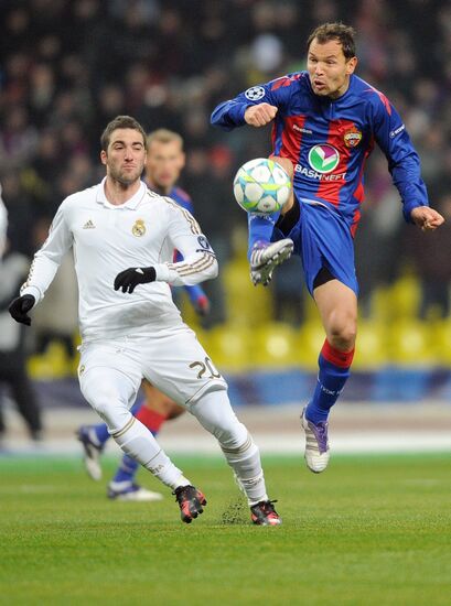 Football. Champions League. CSKA vs. Real
