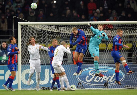 Football. Champions League. CSKA vs. Real