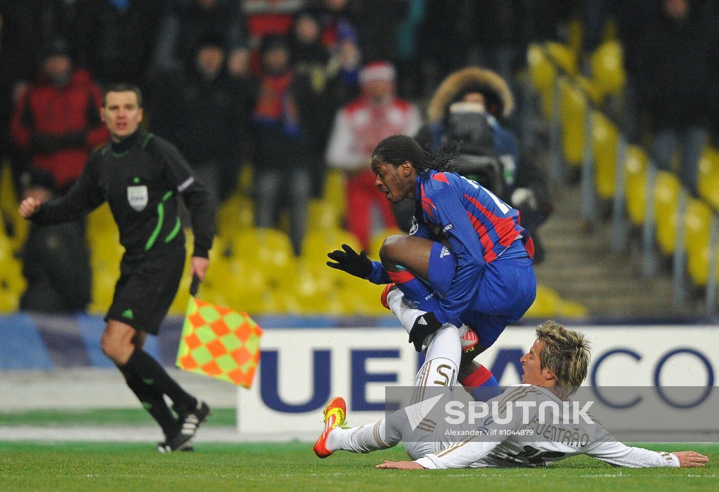 Football Champions League. CSKA vs. Real Madrid