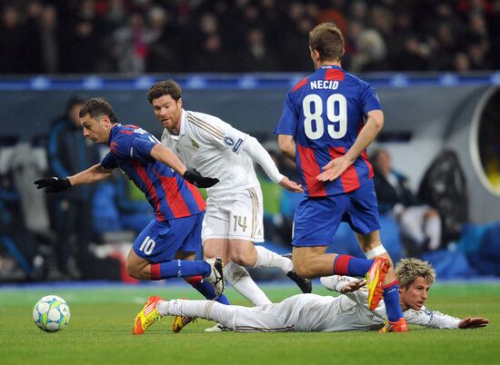Football Champions League. CSKA vs. Real Madrid