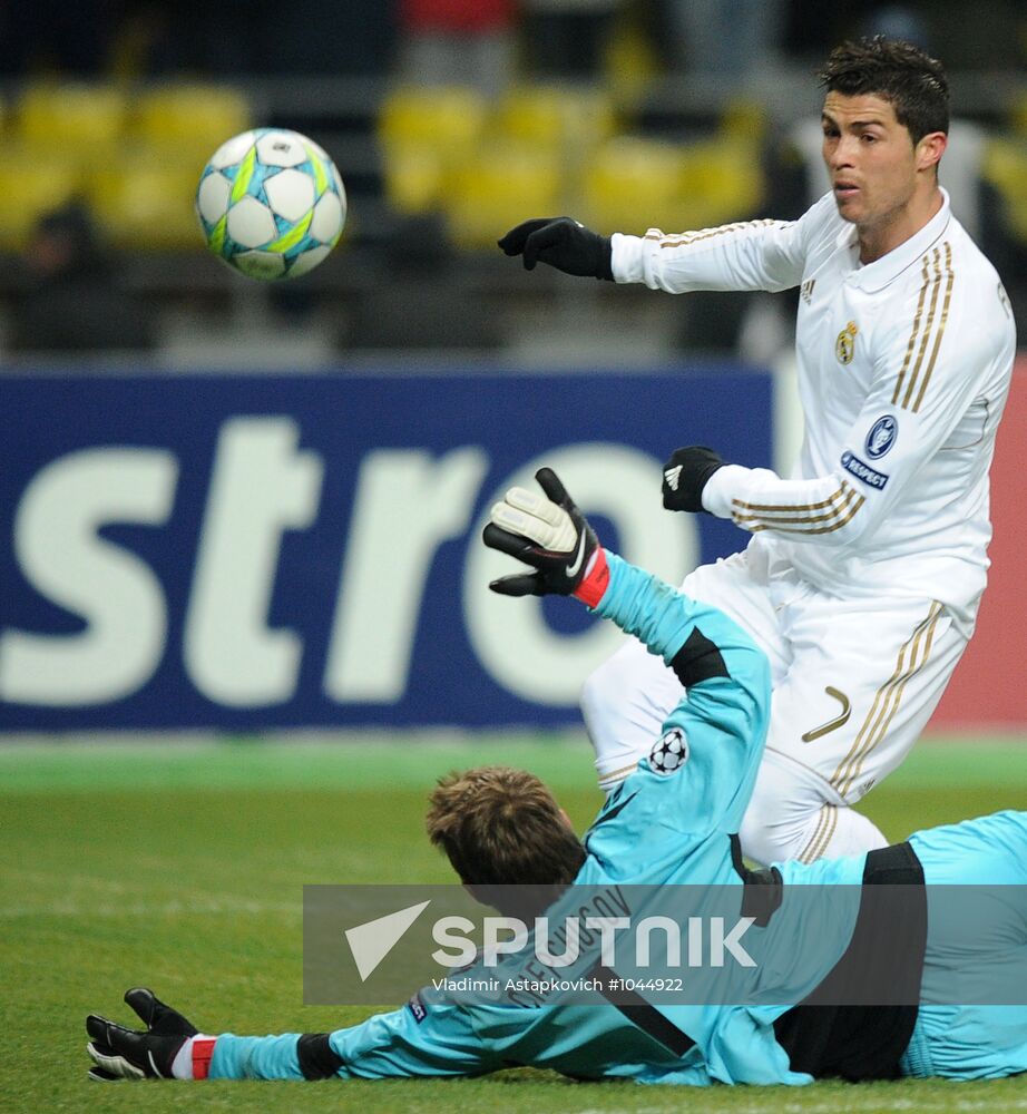 Football Champions League. CSKA - Real Madrid
