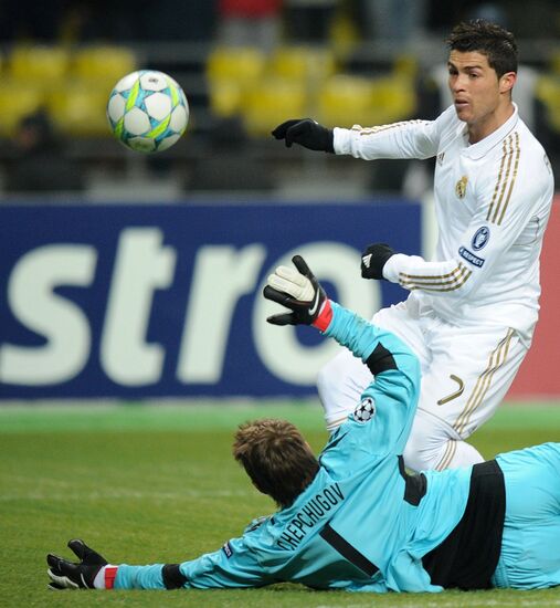 Football Champions League. CSKA - Real Madrid