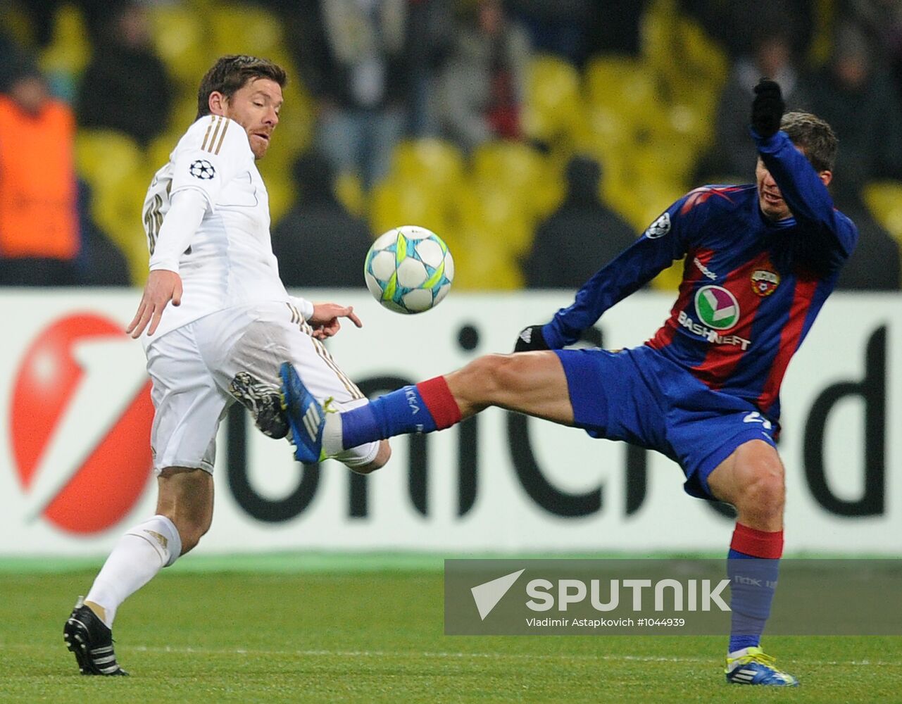 Football Champions League. CSKA - Real Madrid