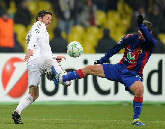 Football Champions League. CSKA - Real Madrid