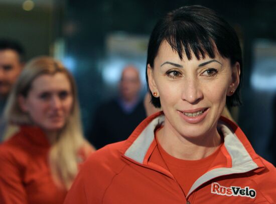 Presentation of Russian cycling team "RusVelo"
