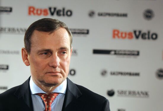 Presentation of Russian cycling team "RusVelo"