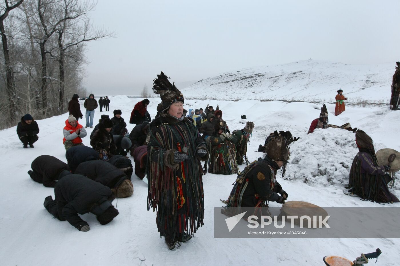 Lunar New Year celebrations in Republic of Tuva