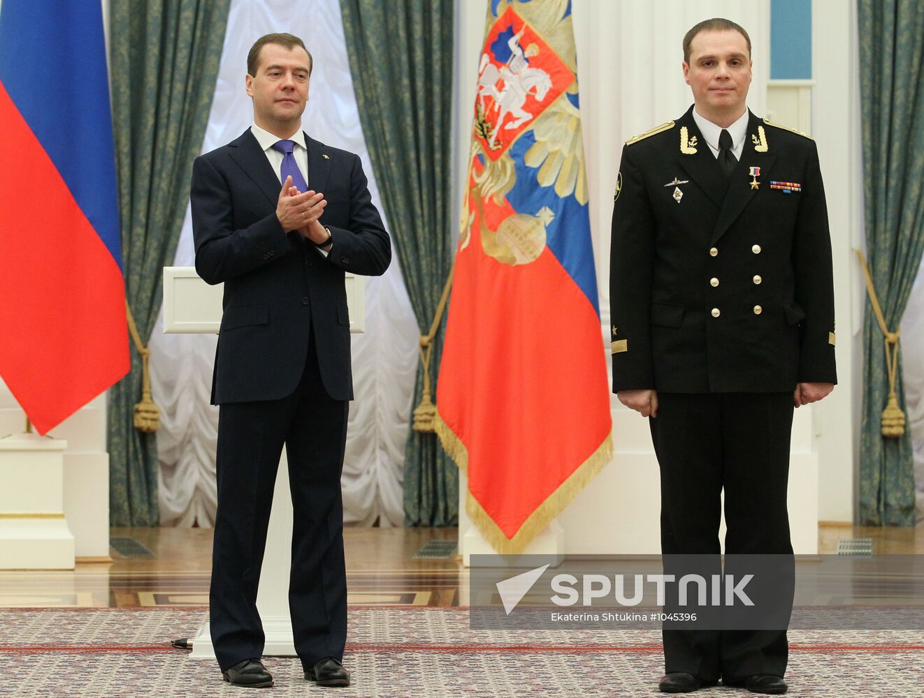 Dmitry Medvedev presents state awards in Kremlin
