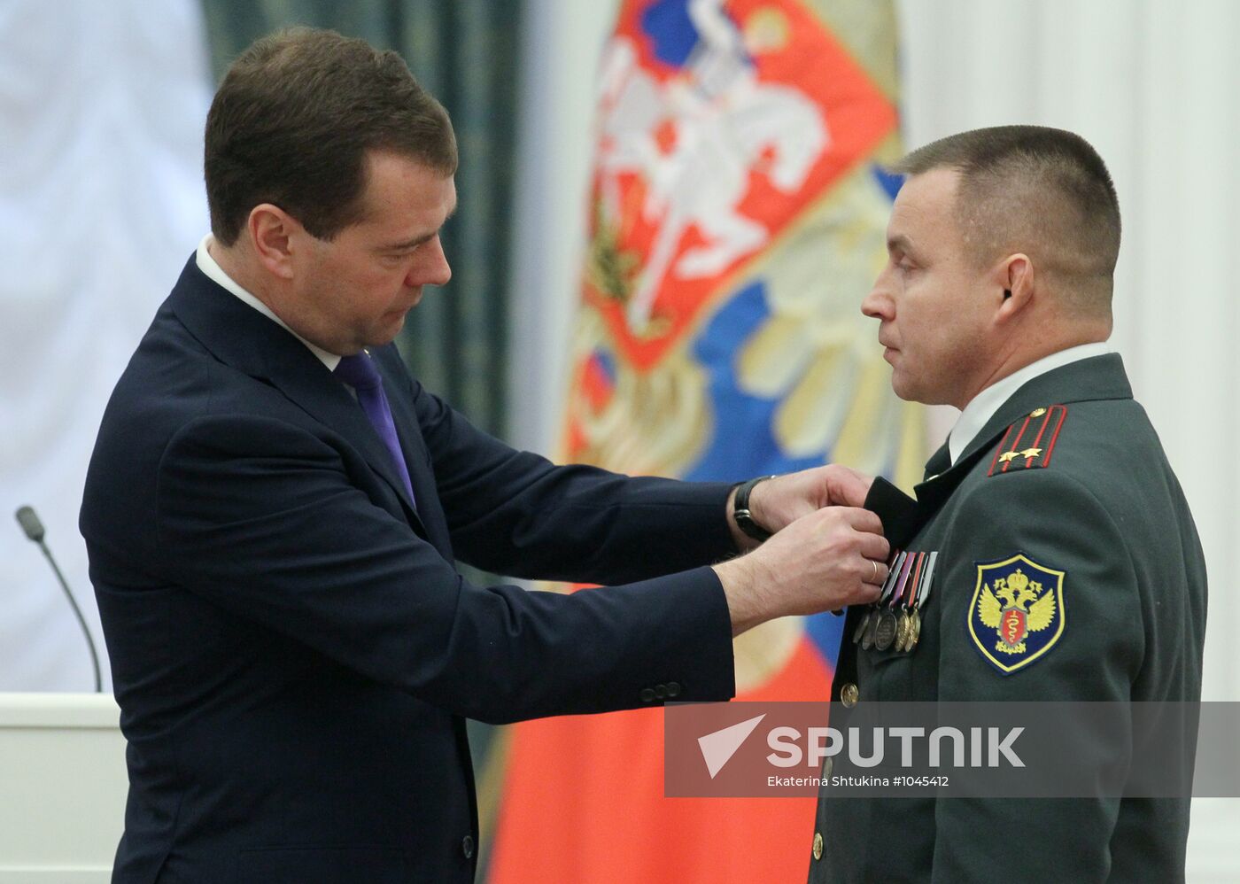 Dmitry Medvedev presents state awards in Kremlin