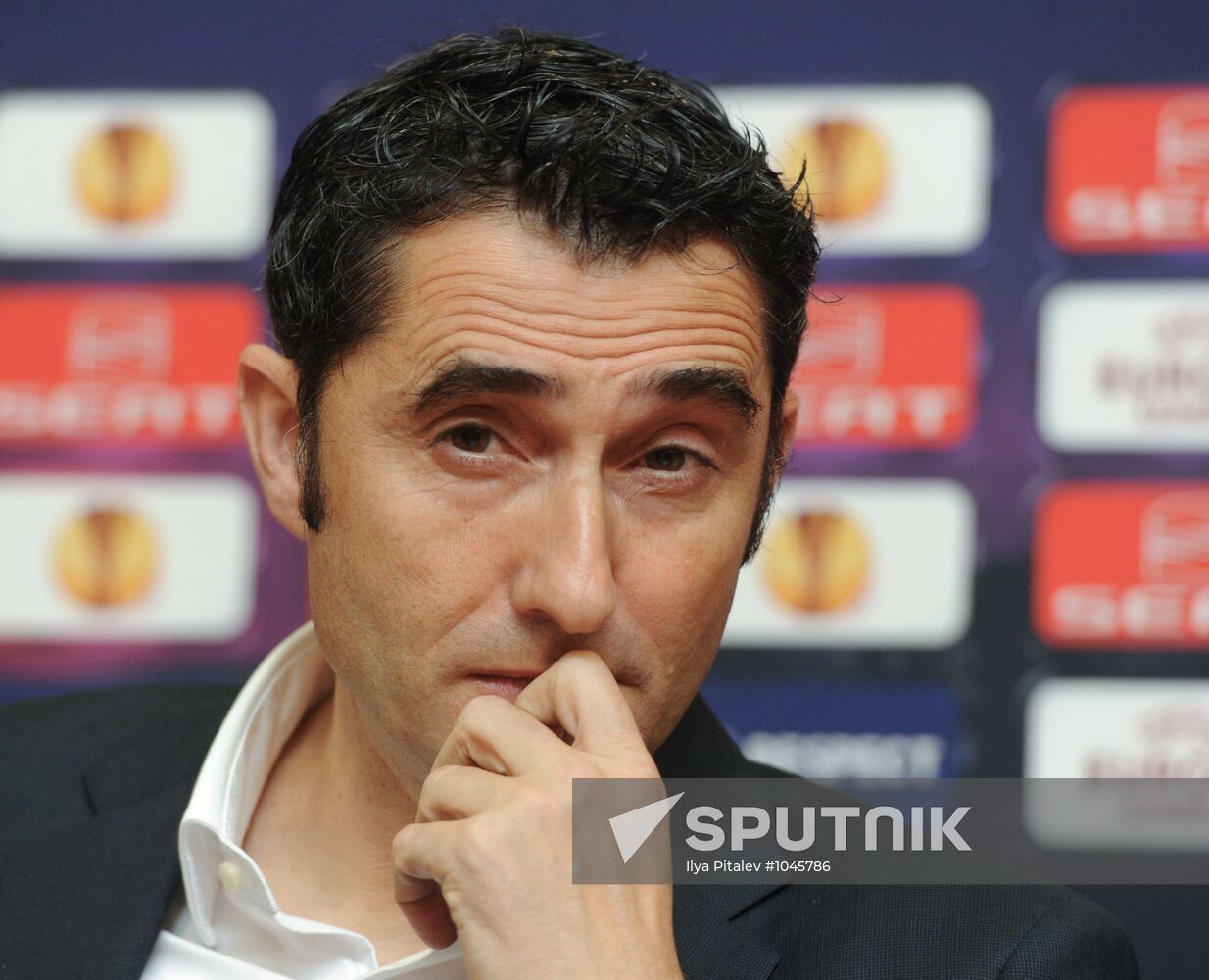UEFA Europa League. Olympiacos Piraeus holds press conference