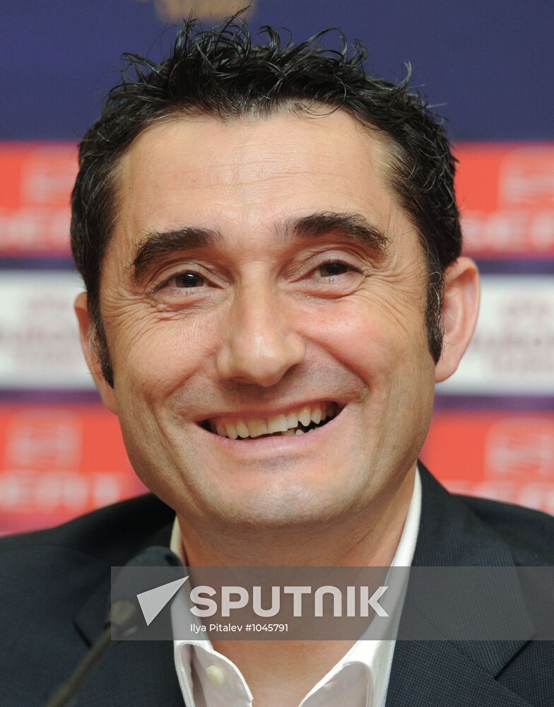 UEFA Europa League. Olympiacos Piraeus holds press conference