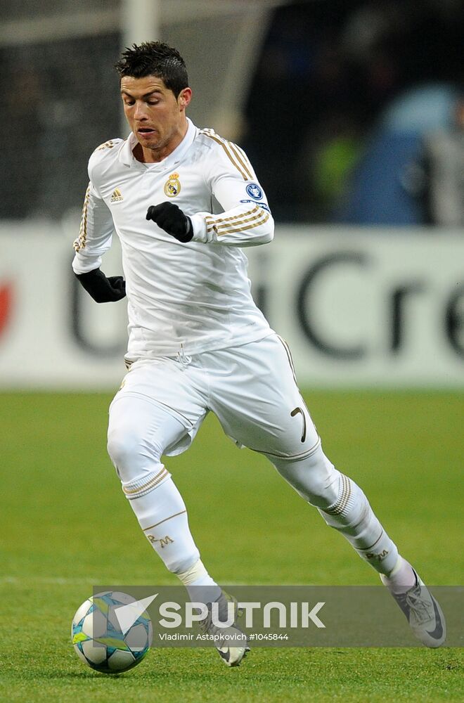 UEFA Champions League. CSKA Moscow vs. Real Madrid