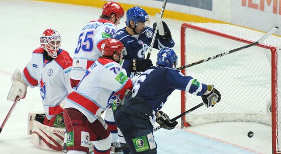 KHL. Dynamo Moscow vs. CSKA Moscow