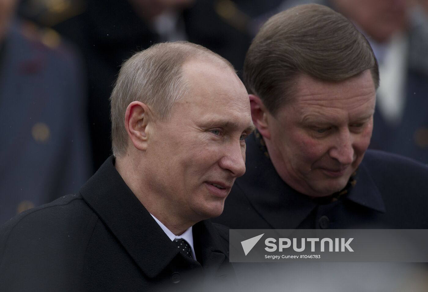 Vladimir Putin at the Tomb of the Unknown Soldier