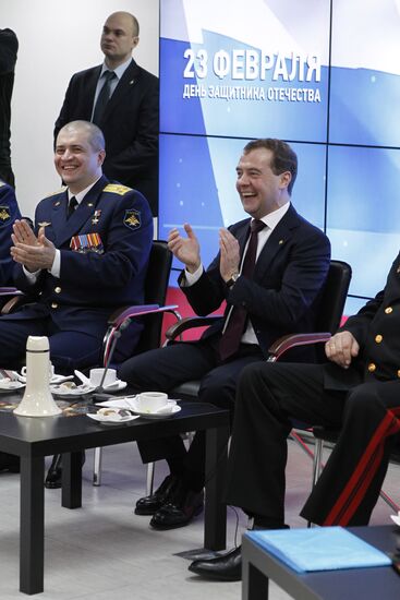 Dmitry Medvedev meets with South Ossetia battles veterans