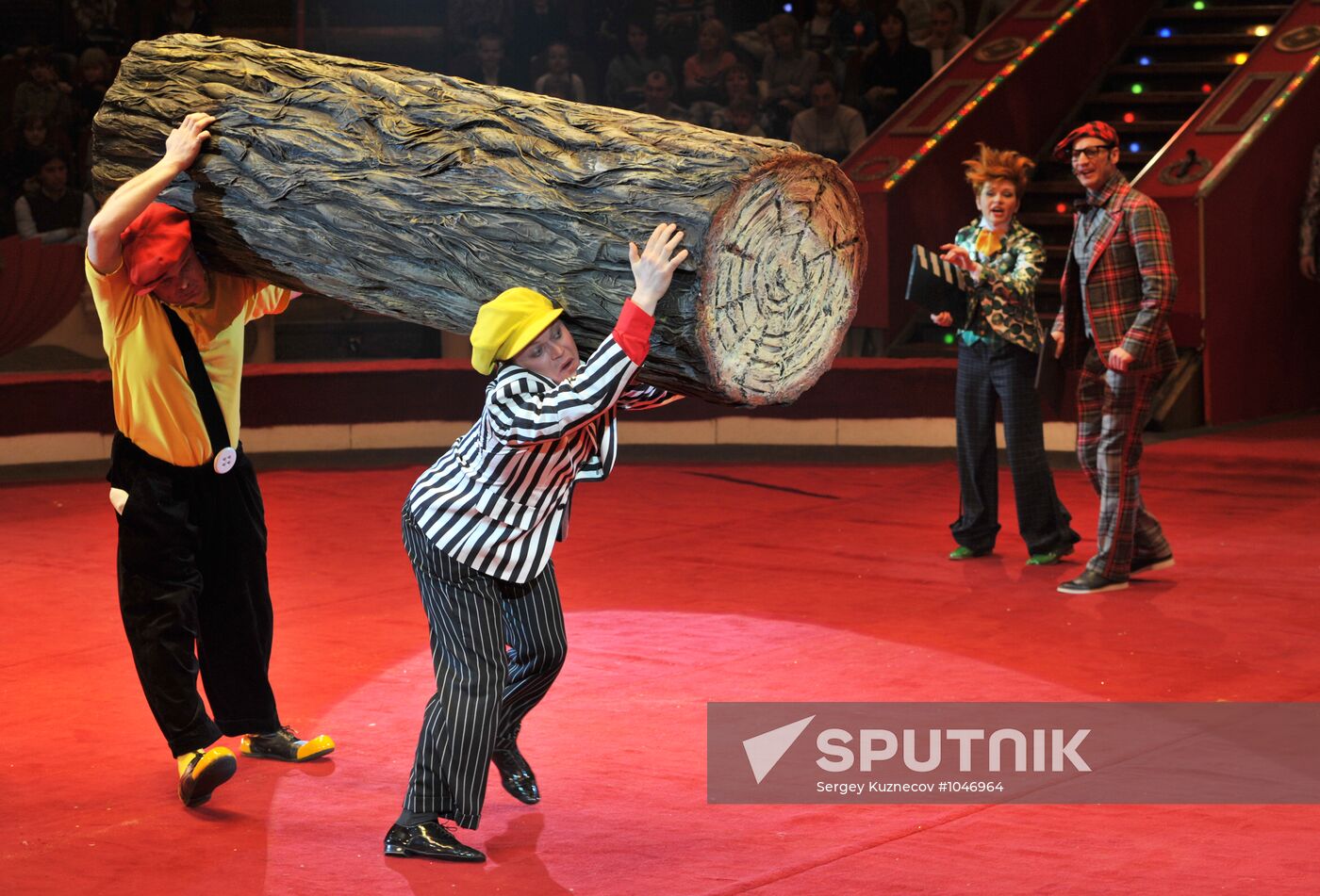 Old Moscow Circus on Tsvetnoy Boulevard presents new show