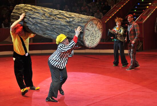 Old Moscow Circus on Tsvetnoy Boulevard presents new show