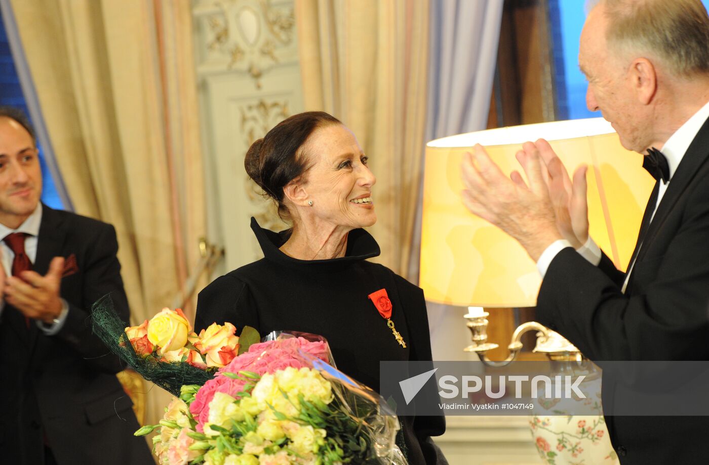 Order of Legion of Honor presented to Maya Plisetskaya