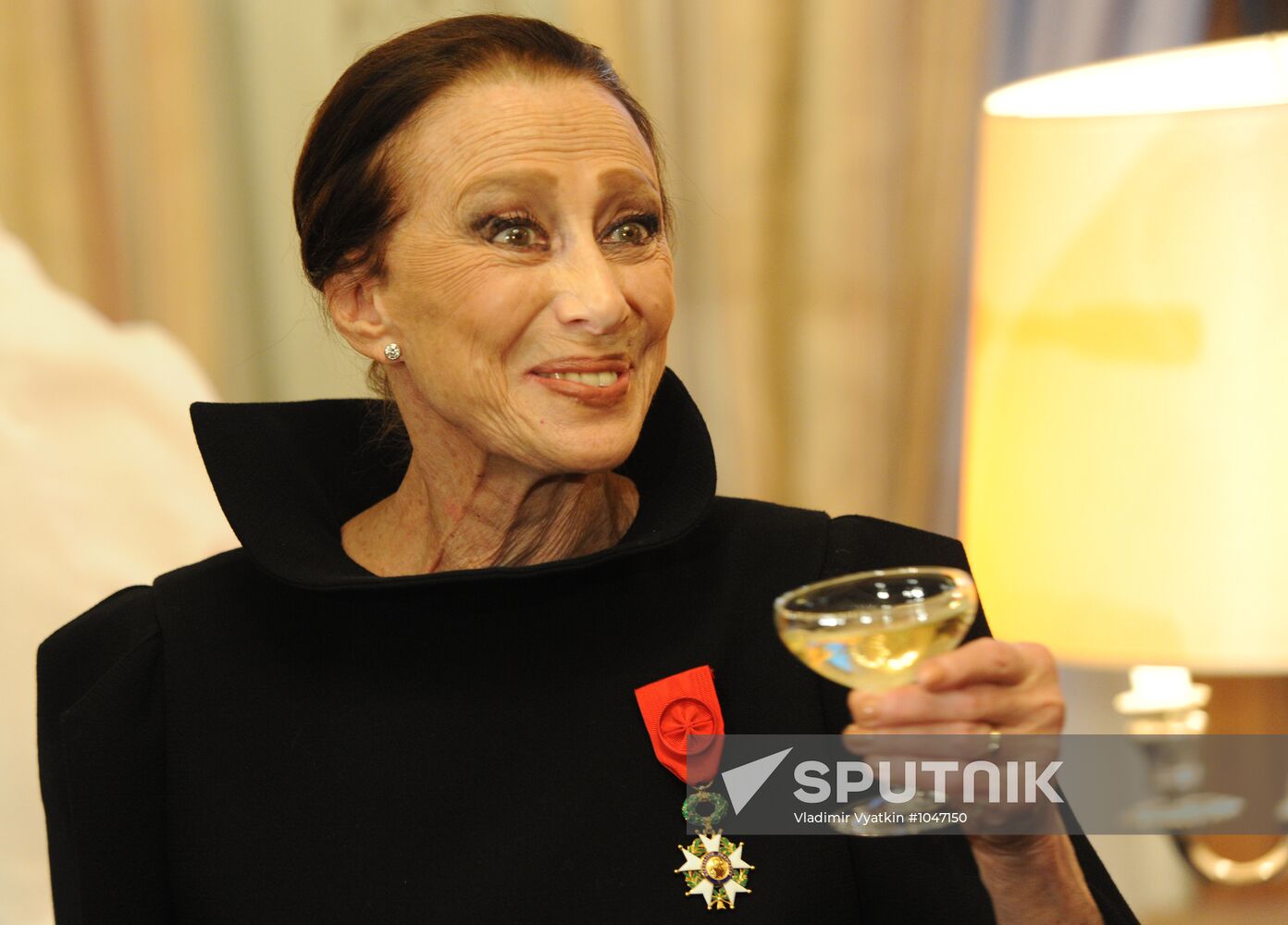 Order of Legion of Honor presented to Maya Plisetskaya