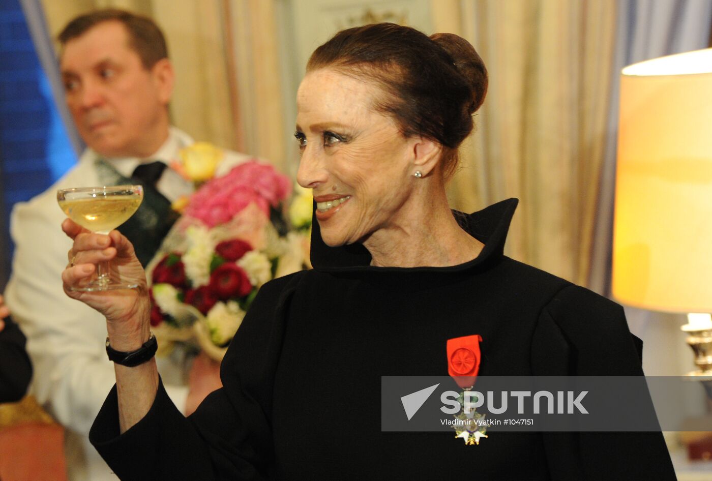 Order of Legion of Honor presented to Maya Plisetskaya
