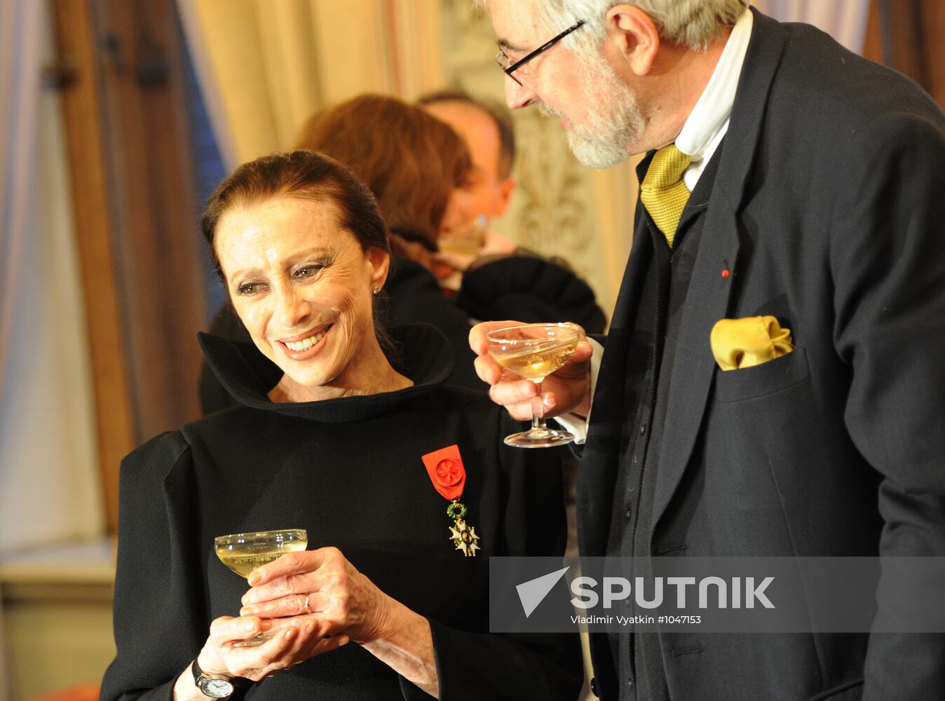 Order of Legion of Honor presented to Maya Plisetskaya