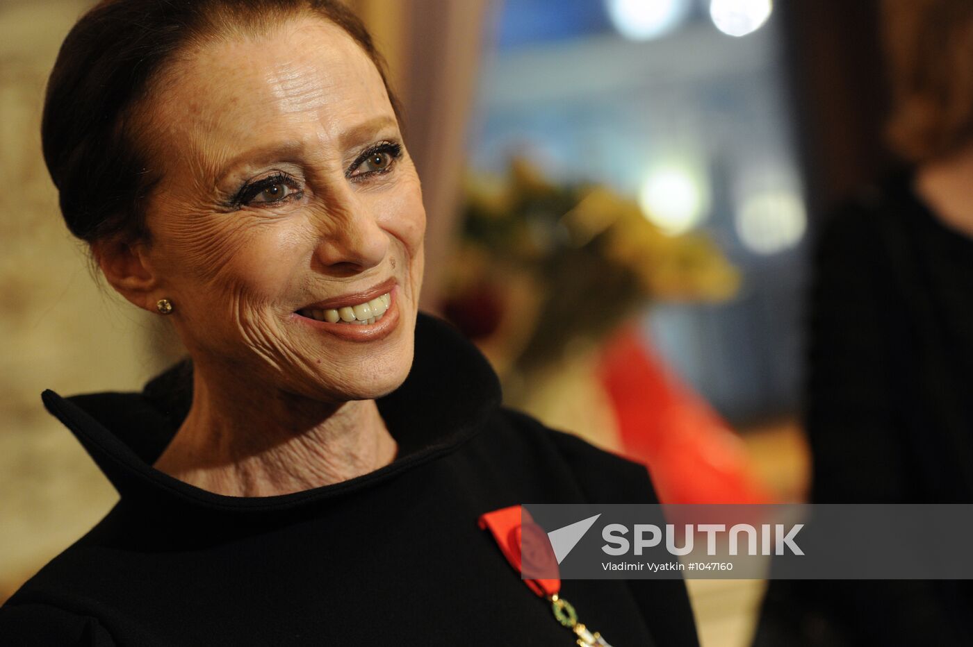Order of Legion of Honor presented to Maya Plisetskaya