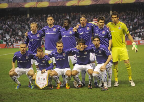 Football Europa League. Match Athletic - Lokomotiv
