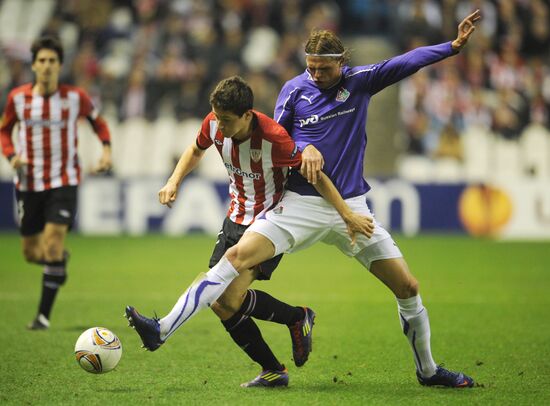 Football Europa League. Match Athletic - Lokomotiv