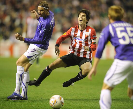 Football Europa League. Match Athletic - Lokomotiv
